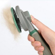 버튼 슬리커 강아지 죽은털 그린 제거 엉킨 브러쉬 60138ea 1(PC), 1개