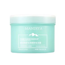 MANDIYA 曼迪雅 舒潔淨顏卸妝冰膜, 1個, 100片/盒*1, 100片, 1盒