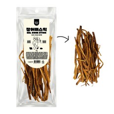 웰랩 국내산 강아지 수제간식, 1개, 60g, 장어뼈
