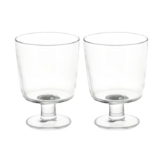 [IKEA]이케아365+고블렛 카페감성 유럽 프랑스 유리컵, 2개