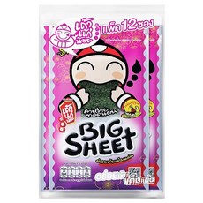 태국 김과자 일본소스 맛 (Taokaenoi 브랜드), 2개