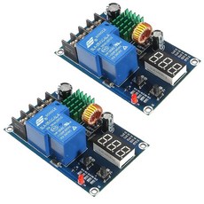 Alinan XH-M604 충전 제어 모듈 배터리 충전기 보호 보드 DC 6-60V 스토리지 리튬 스위치 과충전 컨트롤러 전원 2개 116039 6262184349, Alinan XH-M604 충전 제어 모듈 배터리 충전