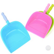 플라스틱 미니쓰레받기 손잡이쓰레받이 소형 사무실청소, 1개