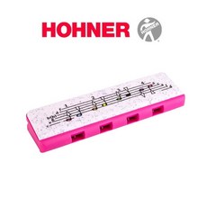 HOHNER 兒童單音口琴 91 190 Speedy 安全無毒 無菱角設計 四色可選, 粉色, 1個