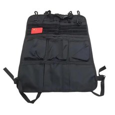 汽車座椅多用途收納袋 加厚車載置物袋, 1個, 多用途掛袋,軍綠色