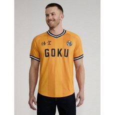 【G3】全新七龍珠Dragon Ball Z Goku悟空足球球衣 SZ L, 1個