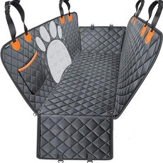 방수 해먹 도어 뒷좌석 시각적 메쉬 측면 이있는 커버 자동차 시트 지퍼, Style 1