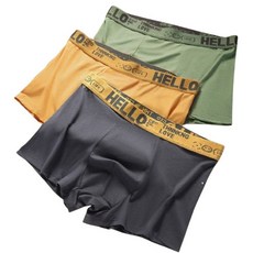 남성 컬러 밴딩 드로즈 팬티 4종세트
