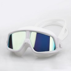 ANYOU 수경 수영 고글 김서림방지 고화질 방수 고글수경, 흰색, 1개