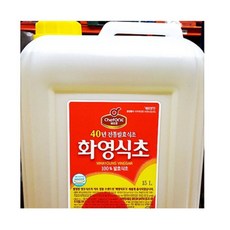 대용량 양조식초(화영 15L) 대형식초 업소용, 없음