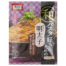 닛픈오마이 와 파스타를 좋아하는 사람들을 위한 겨자 명란 소스 2개입, 8개, 49.2g