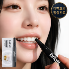 브리올옴므 치과 미백 동일 성분 화이트닝 셀프 치아 미백제, 4g, 1개