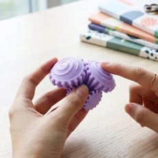 편한집 입체 회전 3D기어볼 스트레스해소장난감 신기한장난감 피젯볼, 1개, 랜덤, 14세