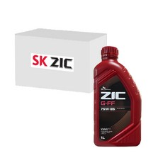 SK엔무브 지크 G-FF 75W85 전륜기어오일 수동기어 (1L x 12개), 1개