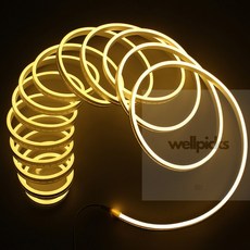 웰픽스 LED 라인조명 5m 웜색, 1개