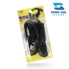 DINHARNG 台灣現貨 車用延長線附開關 1.5米 帶開關 點煙器 車用 延長線 銅線 附開關 夾電瓶 電源延長線, 1個