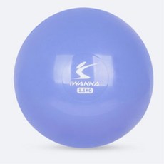웨이트볼 1.5kg 필라테스 여성 운동기구 홈트기구, 상세페이지 참조, 1개