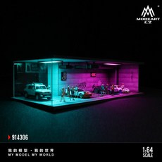 MOREART 模型展示盒 車庫場景, 1個
