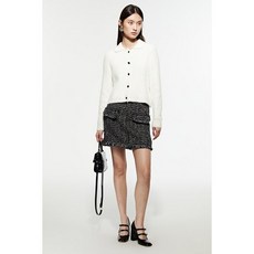 국내백화점 H&M 가디건 브랜드관 칼라 화이트 1273502002 커플 사무실 (BK파우치 증정)