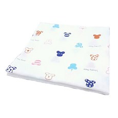 [뽀뜨로] 무형광 순면 100% 엠보나염손수건 X 10장 X 큰사이즈 35cm (최고급) - 10가지