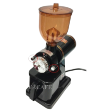 愛鴨咖啡 楊家機器 610N 鬼齒刀盤 小飛馬 半磅義式 電動磨豆機 最新防跳豆槽 手轉螺絲, 黑色, 1個, 225ml