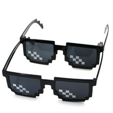 웃긴 픽셀안경 모자이크선글라스 파티용 인싸