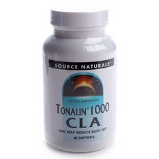 SOURCE NATURALS Tornalin 1000 CLA軟凝膠, 60顆, 1罐