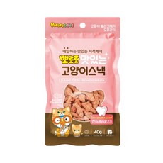 뽀로로펫 맛있는 고양이 스낵 연어 n 새우 n 닭고기 40g 고양이 비스킷/스낵, 뽀로로펫 맛있는 고양이 스낵 연어 & 새우 & 닭고기, 6개
