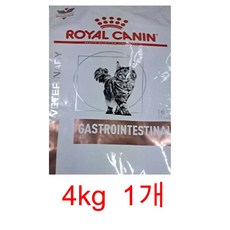 로얄캐닌 고양이 캣 가스트로 인테스티널 4kg 대용량, 단품, 1개