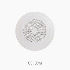 GNS 천장 매립형 스피커 3W 타공 지름 150mm, CS-03M, White