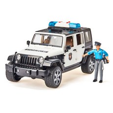 [선물완구]브루더 지프루비콘경찰차 독일완구 실재고보유 BR02526, 1개