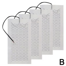 내장형 카시트 히터 키트 탄소 섬유 히팅 패드 레벨 스퀘어 듀얼 컨트롤 스위치 시스템 시트에 적합