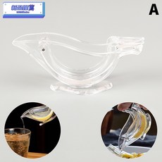 檸檬夾手動透明榨汁機 鳥形柑橘榨汁機 家用廚房酒吧小工具 台灣發貨, 1個