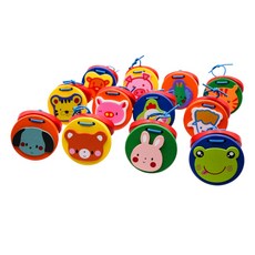 [이루몽] 동물캐스터네츠 모양랜덤 5개, 1세트, 랜덤