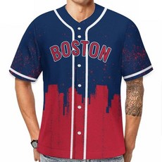 야구 시티 저지 스포츠 팬 셔츠 의류 팬 남성용 선물 프린트 2XL 462222