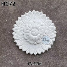 금성여자 벽면인테리어 접착식 붙이는 화이트 벽장식, h072 13.5cm, 기본 향