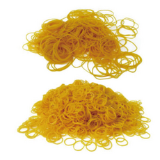 알록달록 고무줄, 1개, 노랑