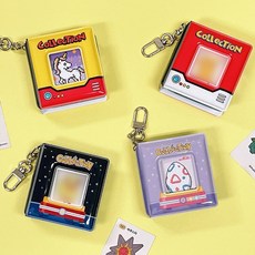 미니 띠부씰북 포켓몬 띠부띠부씰 앨범 띠부씰 바인더 포켓몬빵 스티커 씰북, 레드