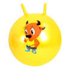 어린이집 타고노는 가성비 에어 점핑공 안전한 놀이장난감, 노랑