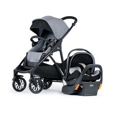 치코 코르소 LE 클리어텍스 모듈러 여행 시스템 키핏 맥스 카시트 및 베이스가 장착된, 1 Corso Modular Travel System, Canyon