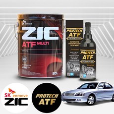 기아 옵티마(00~05) 가솔린 지크 ATF 멀티 미션오일 20L+프로텍 미션보호제