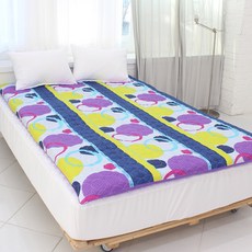 자요 국내산 면 온열 온수매트커버 전기매트커버, 지센 바이올렛