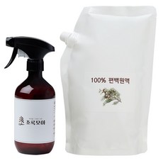초록모아 잎 편백수 피톤치드 스프레이 탈취제, 1개, 1L