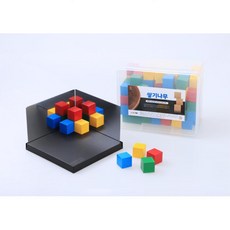 초등교과연계 입체도형 거울대칭 원목교구100p 초등교구 칠교놀이 도형교구