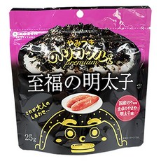 令人上癮的高級至福明太子風味海苔拌飯料, 1包, 25g