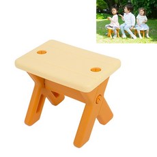 알럽 유아의자 스툴 휴대용아기의자 식당아기의자 유치원의자 유아식탁의자, 1개