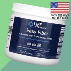 라이프익스텐션 이지 화이버 내추럴 오렌지 5.89온스 167g Life Extension Easy Fiber Natural Orange 5.89oz, 1개