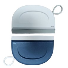 디딕 주방 욕실 물기제거 한손에 쏙 작은 스퀴지2p, 무광 화이트, 무광 네이비, 2개