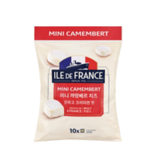 코스트코 일드 프랑스 미니 까망베르 치즈, 10개, 25g