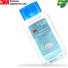 3M 손소독제 새니타이저 겔 휴대용 손세정 9270 에탄올 70% 블루, 60ml, 1개